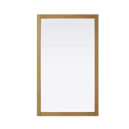 Noah Wooden Rectangle Mirror 60 x 36 in Honey Teak