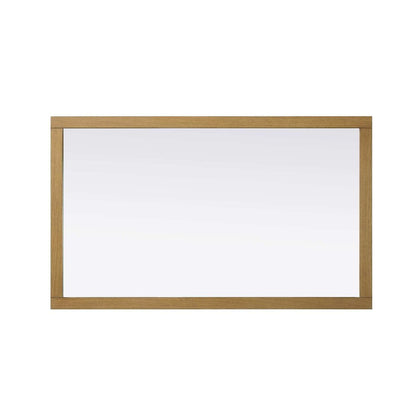 Noah Wooden Rectangle Mirror 60 x 36 in Honey Teak