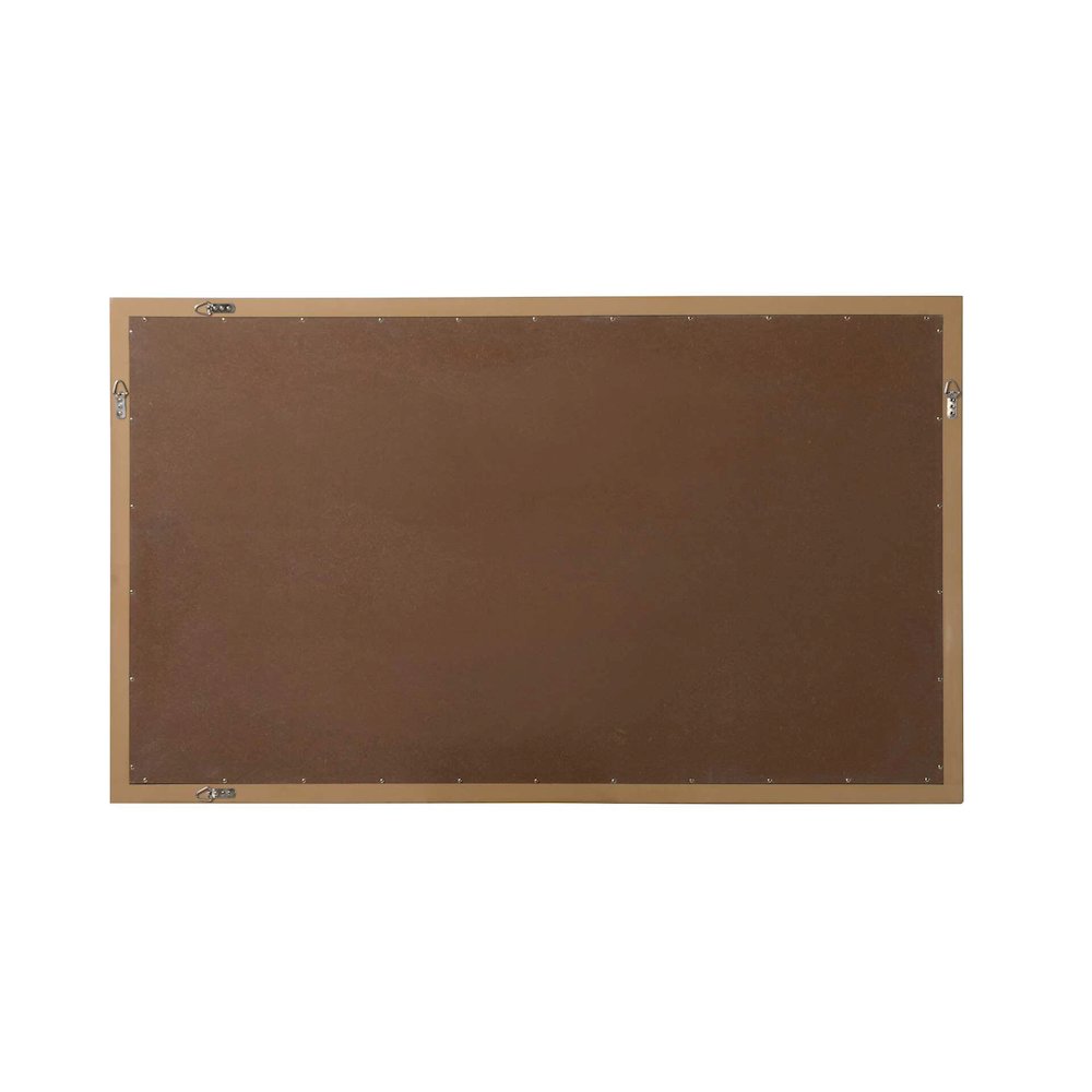 Noah Wooden Rectangle Mirror 60 x 36 in Honey Teak