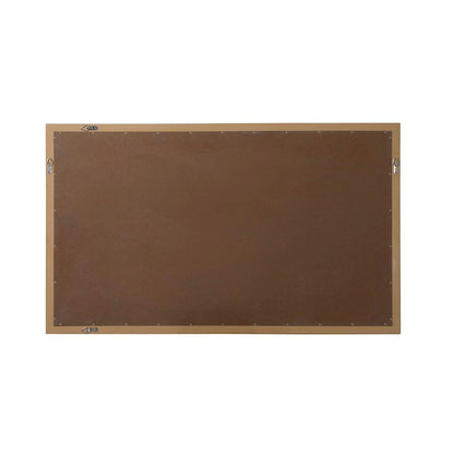 Noah Wooden Rectangle Mirror 60 x 36 in Honey Teak
