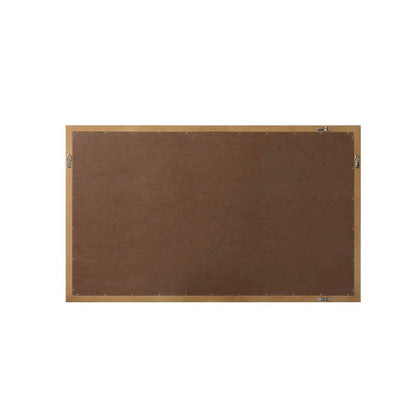 Noah Wooden Rectangle Mirror 60 x 36 in Linen Oak