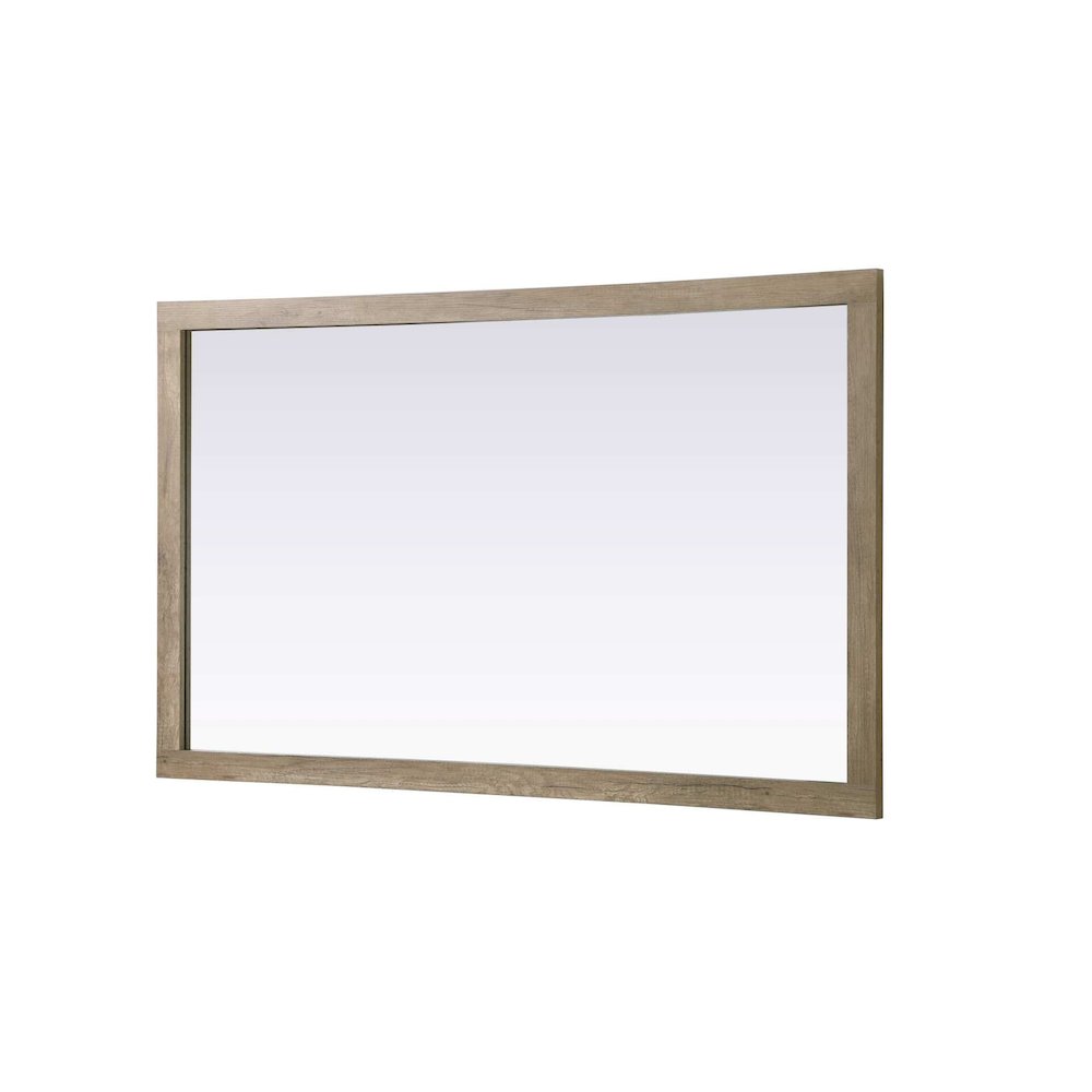 Noah Wooden Rectangle Mirror 60 x 36 in Natural Oak
