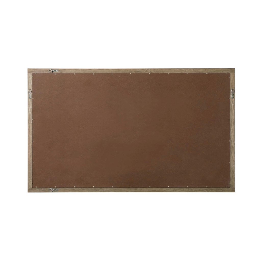 Noah Wooden Rectangle Mirror 60 x 36 in Natural Oak