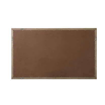 Noah Wooden Rectangle Mirror 60 x 36 in Natural Oak