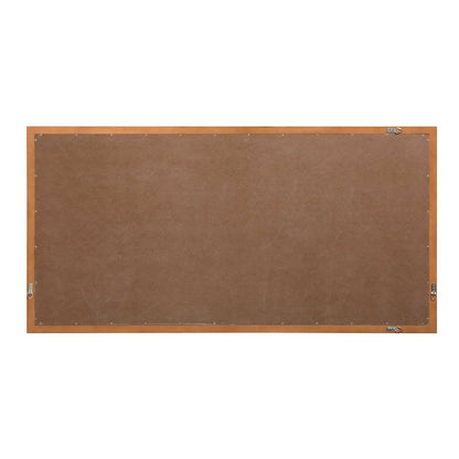 Noah Wooden Rectangle Mirror 72 x 36 in Brandy Walnut