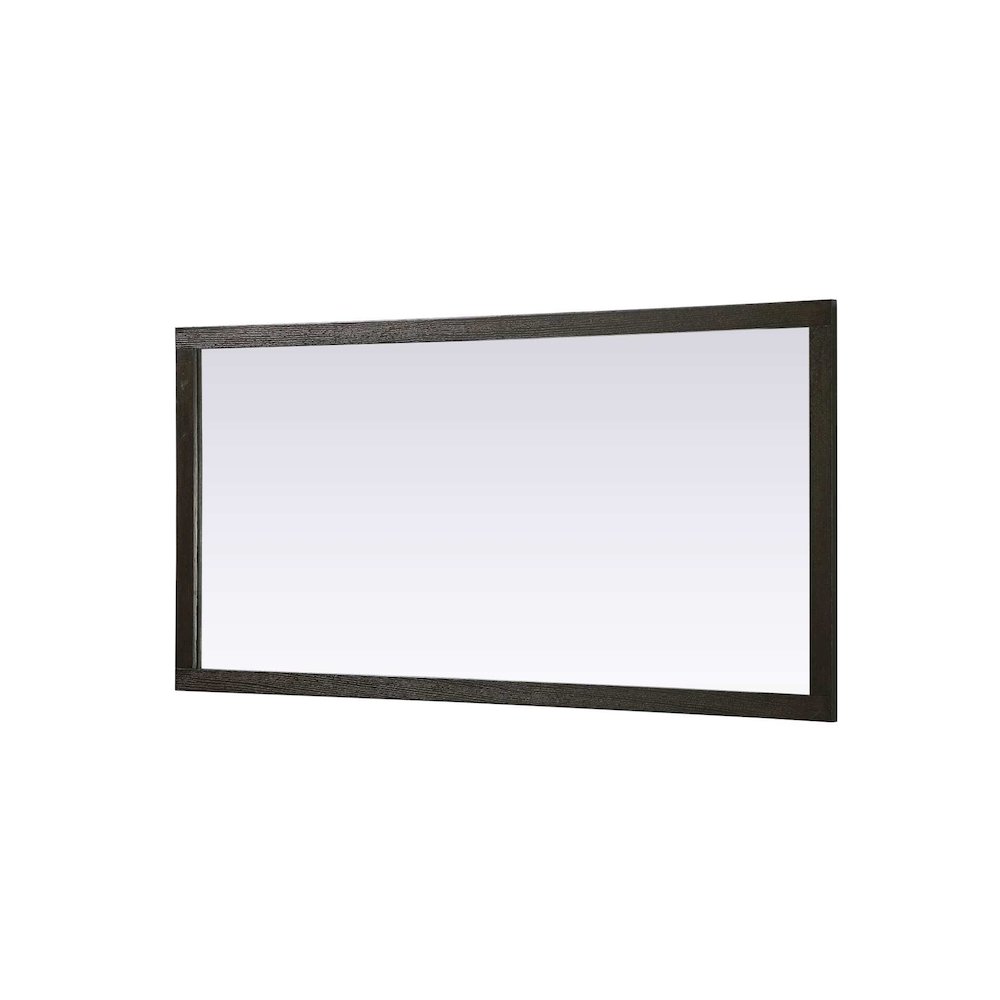 Noah Wooden Rectangle Mirror 72 x 36 in Chocolate Oak