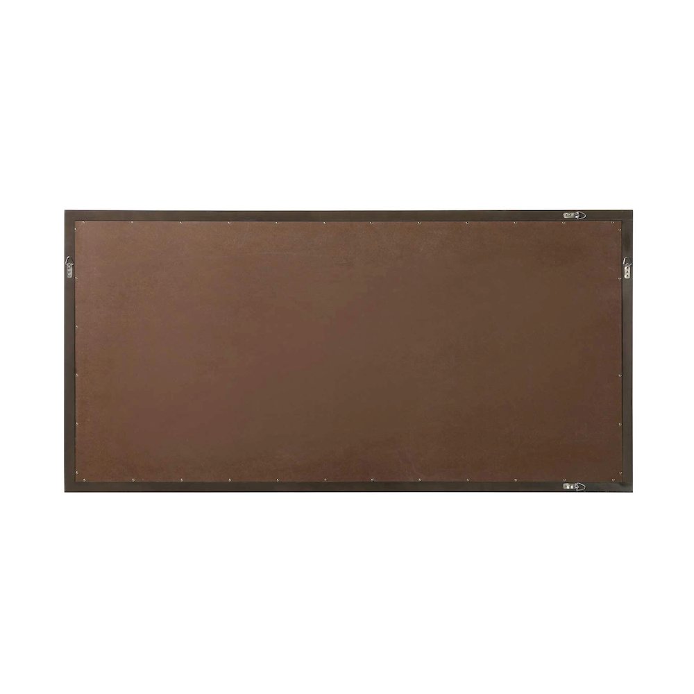 Noah Wooden Rectangle Mirror 72 x 36 in Chocolate Oak