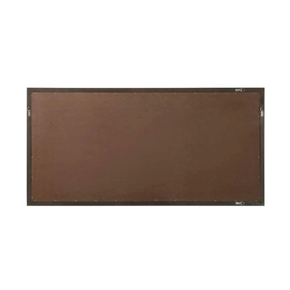 Noah Wooden Rectangle Mirror 72 x 36 in Chocolate Oak