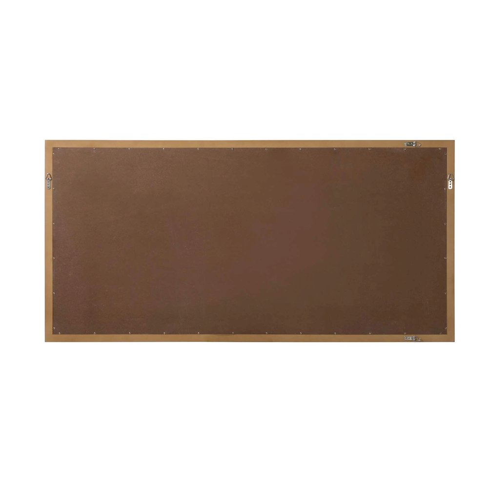 Noah Wooden Rectangle Mirror 72 x 36 in Linen Oak