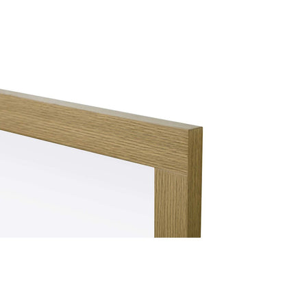 Noah Wooden Rectangle Mirror 72 x 36 in Honey Brown
