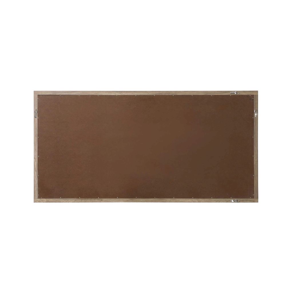 Noah Wooden Rectangle Mirror 72 x 36 in Natural Oak