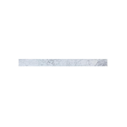 48 inch backsplash in carrara white