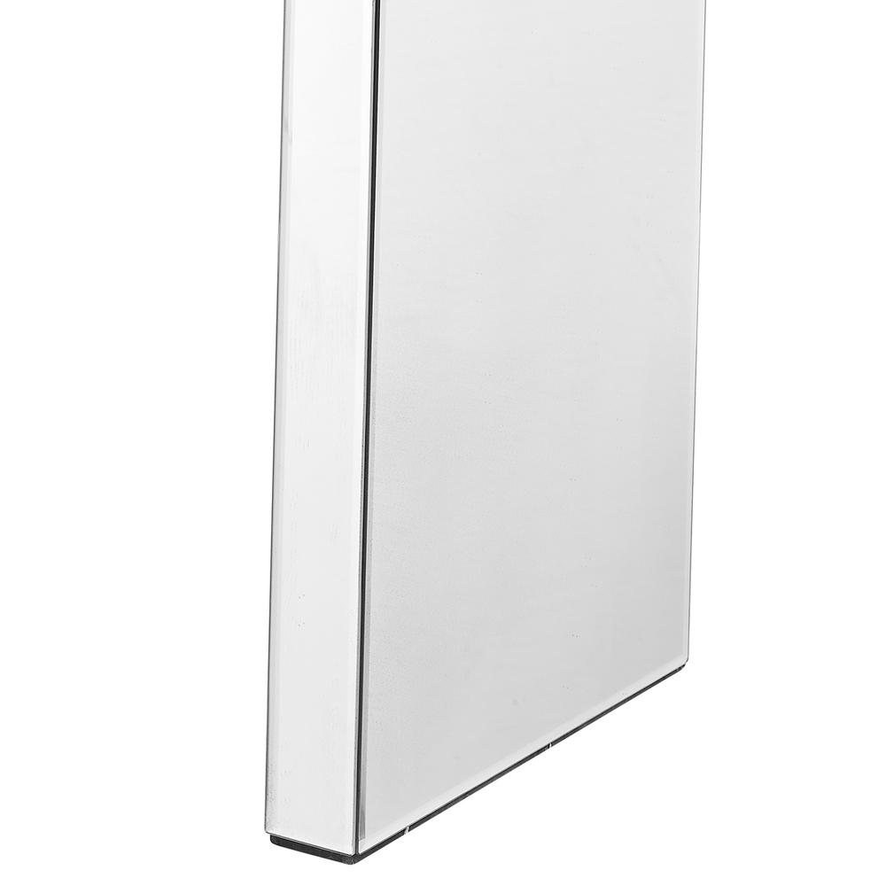 Console Table 39 in x 14 x30 in. in Clear
