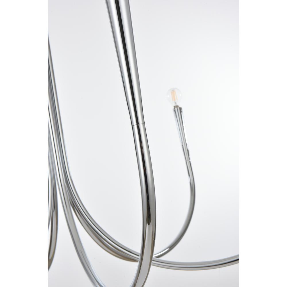 Layne 42 inch chandelier in Chrome