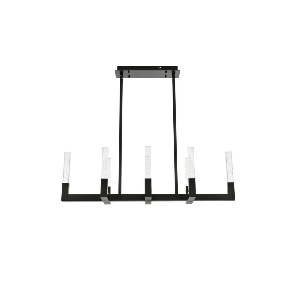 Noemi 42 inch Adjustable LED Pendant in Black