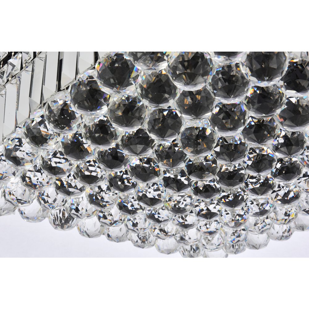 Maxime 16 Inch Black Flush Mount