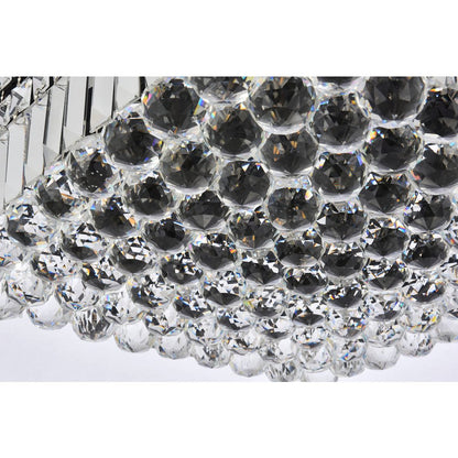 Maxime 16 Inch Black Flush Mount