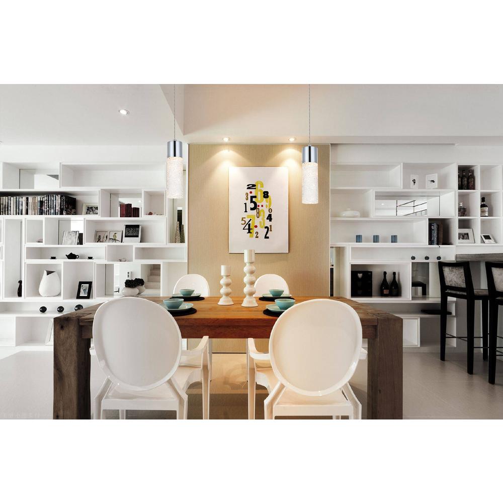 Constellation 1 light Chrome LED Pendant