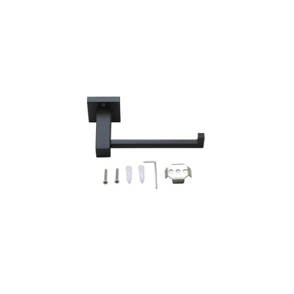 Isla 2-Piece Bathroom Hardware Set in Matte Black