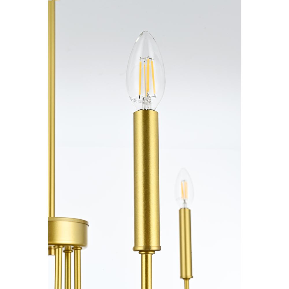Willa 26 inch Pendant Light in Brass