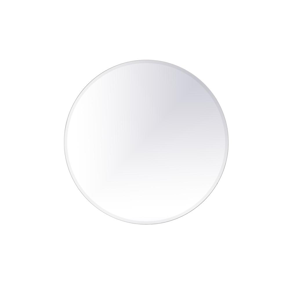 Gracin Round Mirror 42 inch Clear