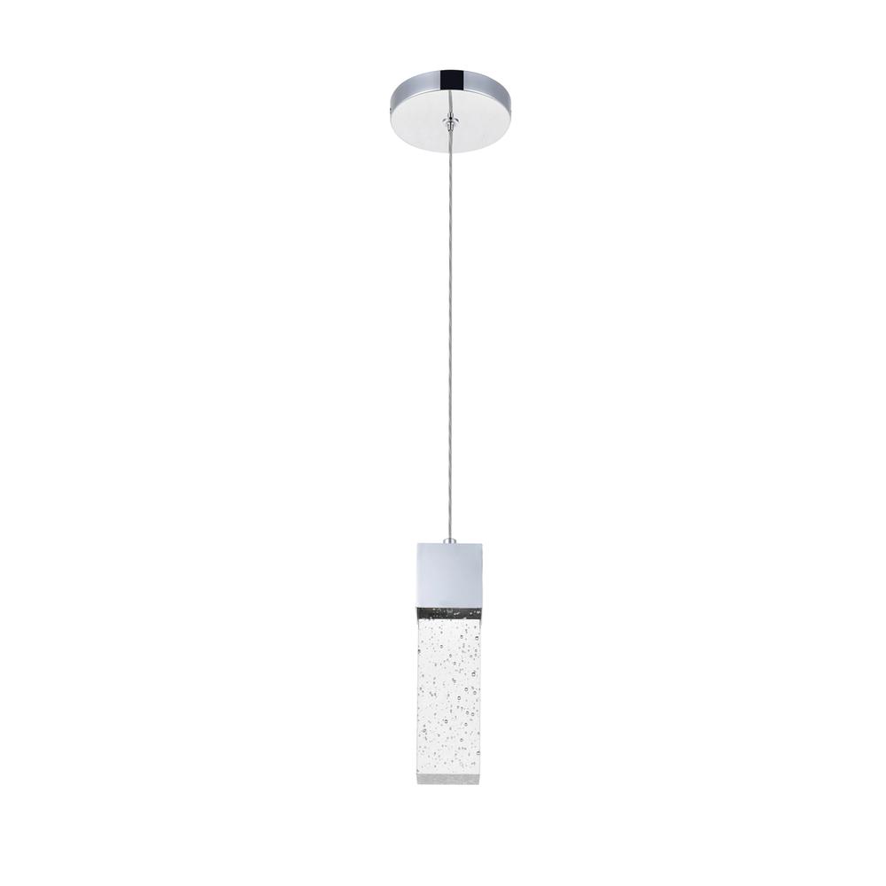 Novastella 1 light Chrome LED Pendant