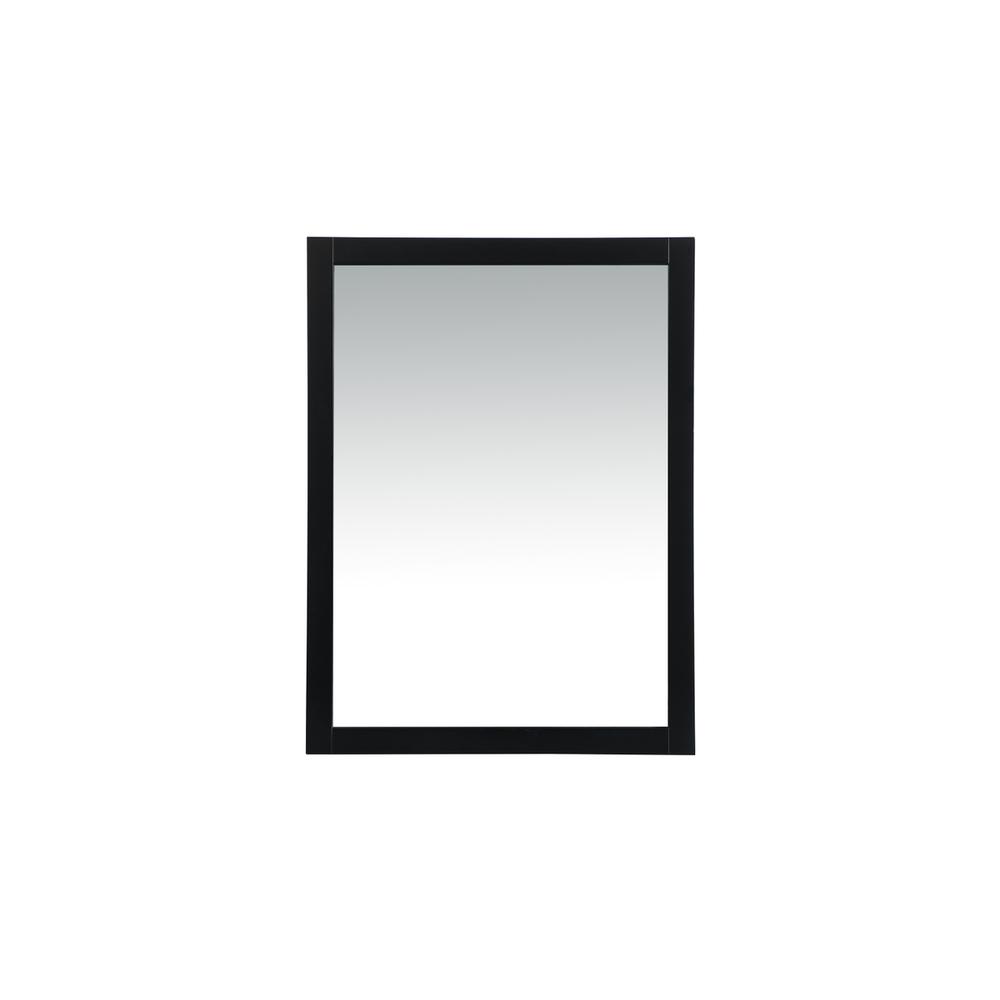 Aqua vanity mirror 48x36 inch in black