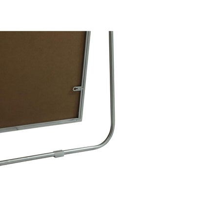 Metal Frame Rectangle Full Length Mirror 36x60 Inch in Silver
