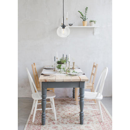 Baxter 1 Light Brass Pendant With Clear Glass
