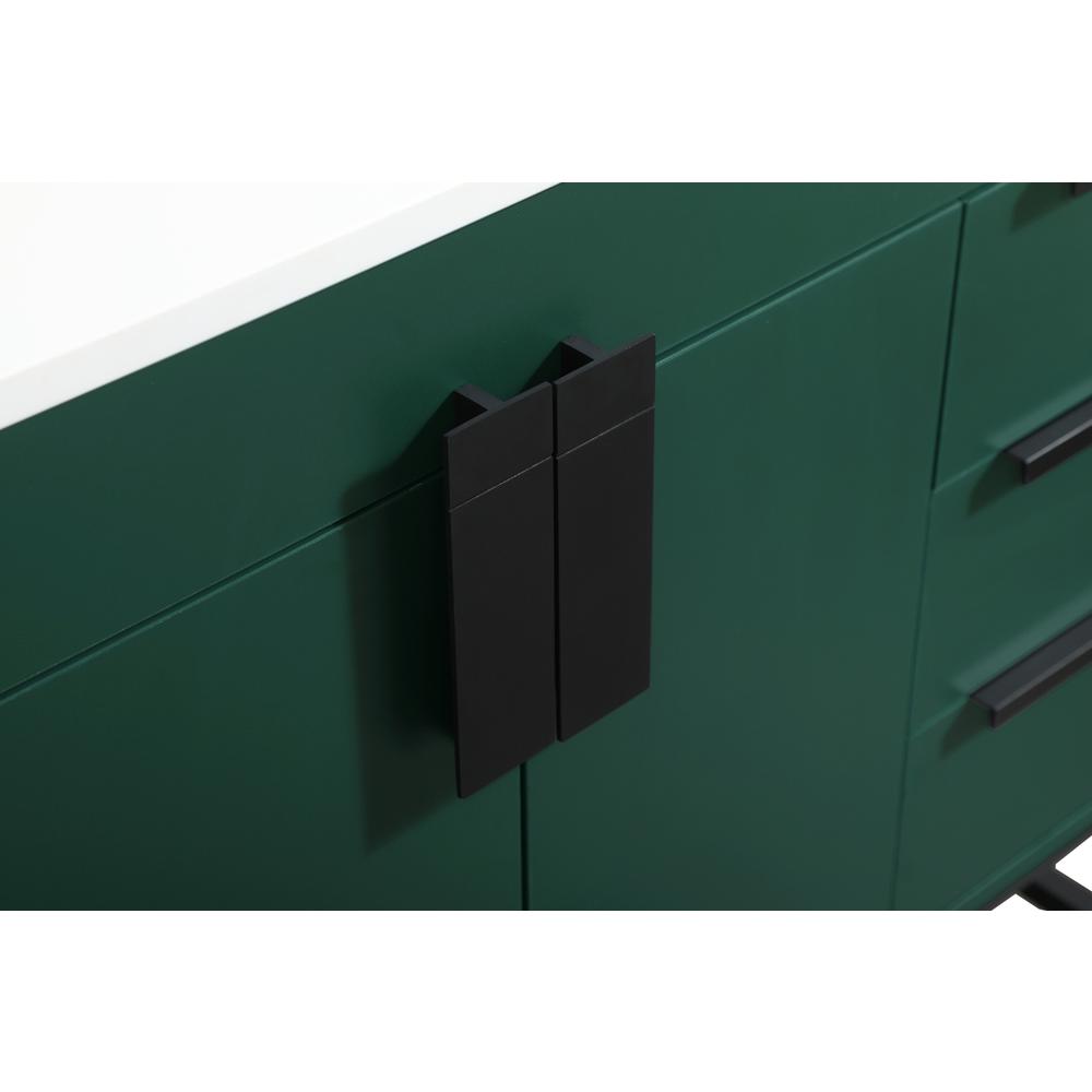 32 inch Single bathroom vanity in green