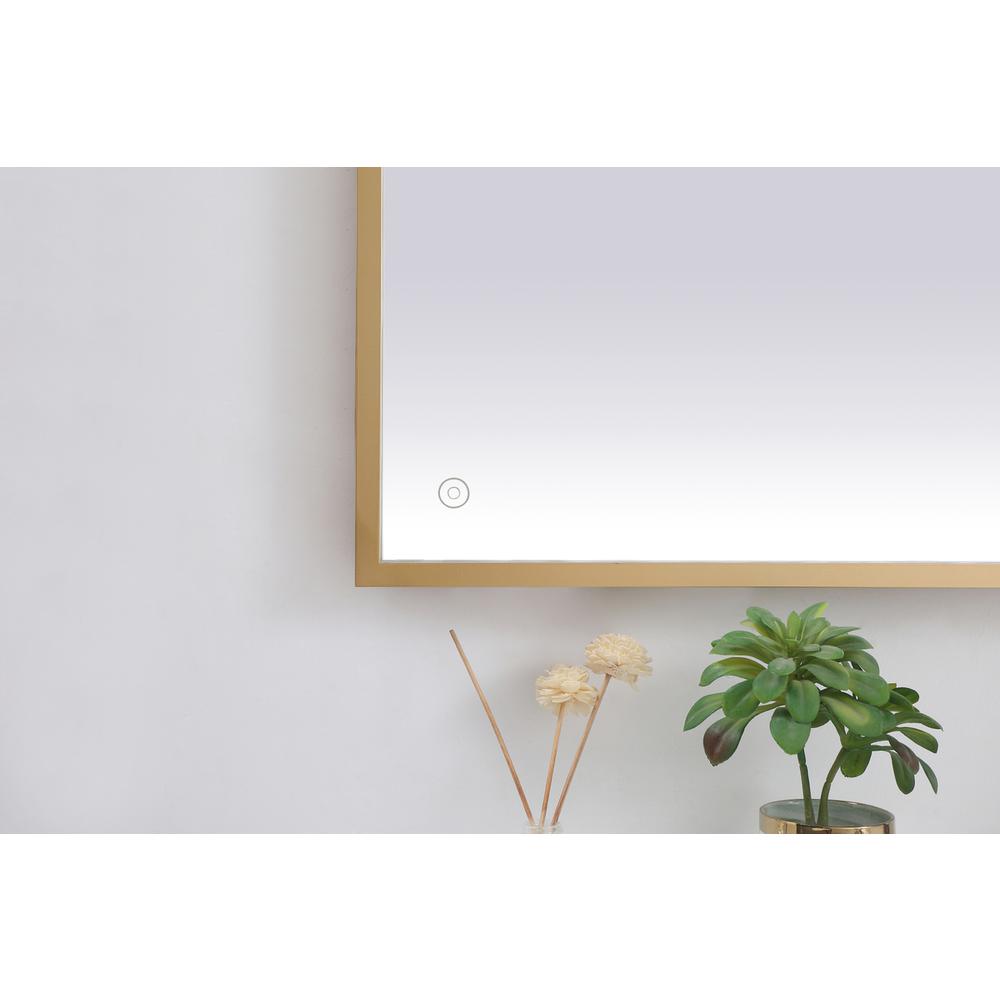Pier 36x60 inch LED mirror with adjustable color temperature