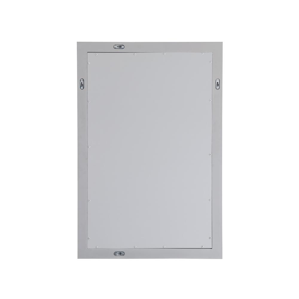Aqua rectangle vanity mirror 24 inch in Grey