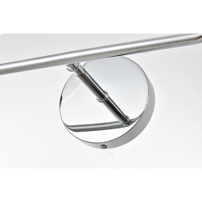 Genesis 4 light Chrome and Clear Bath Sconce