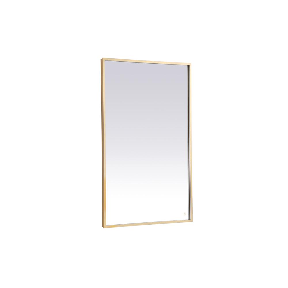 Pier 30x48 inch LED mirror with adjustable color temperature