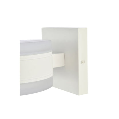 Raine Integrated Led Wall Sconce In White