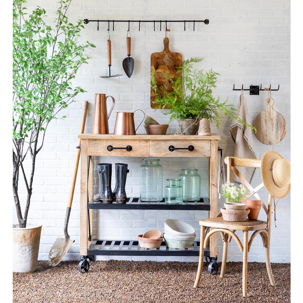 Garden Potting Cart Island