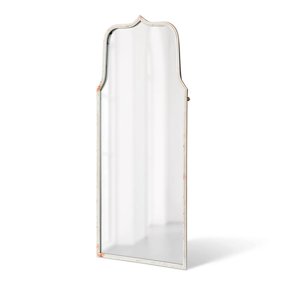Metal Framed Keyhole Mirror