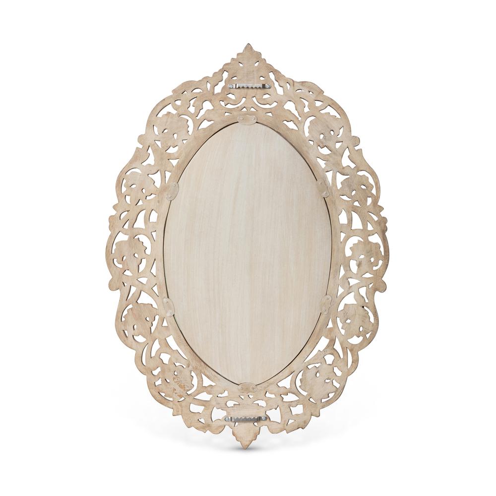 Vichy Hand Carved Wood Mirror