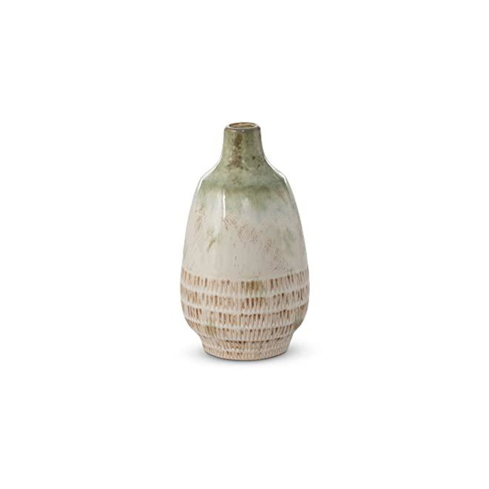 Fresno Ceramic Glazed Vase, Small