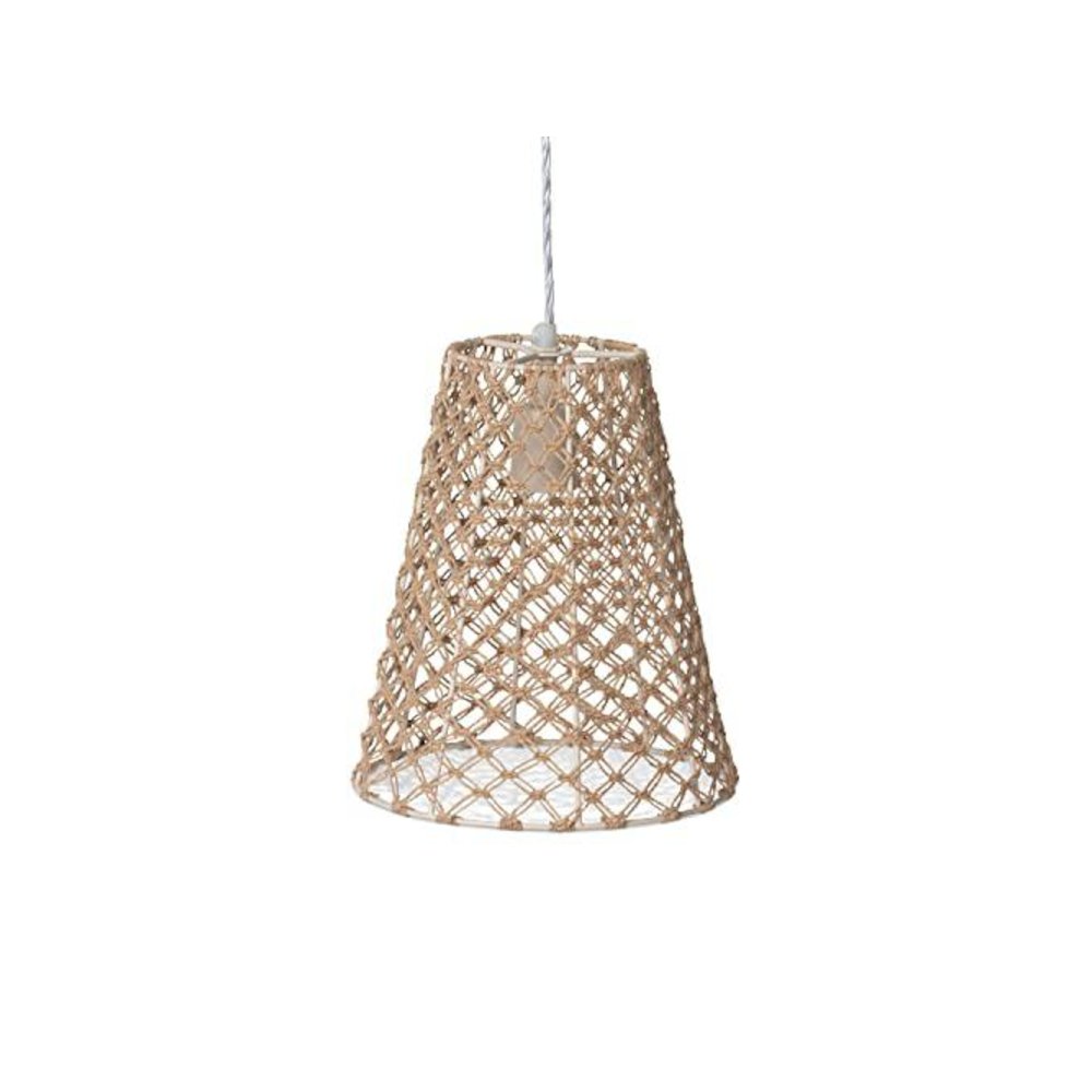Aruba Jute Woven Cone Pendant