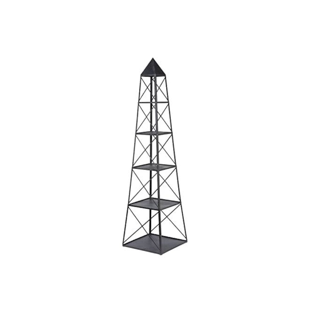 Stackable Antique Black Obelisk