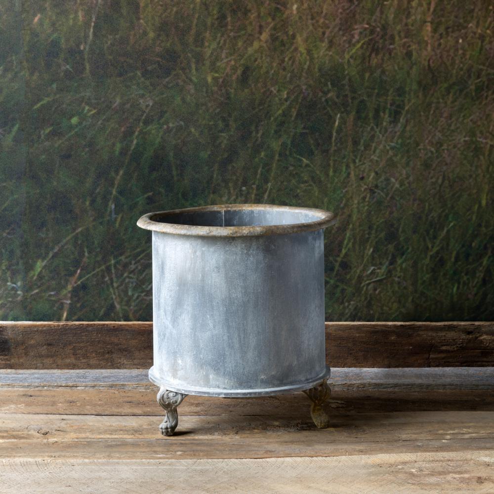 Medium Footed Creamery Tank Planter