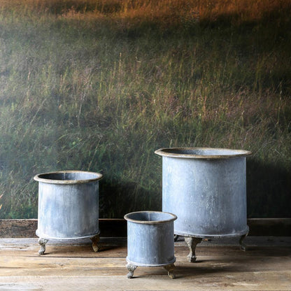 Medium Footed Creamery Tank Planter