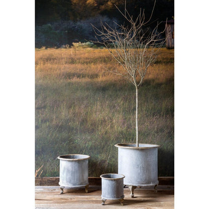 Medium Footed Creamery Tank Planter