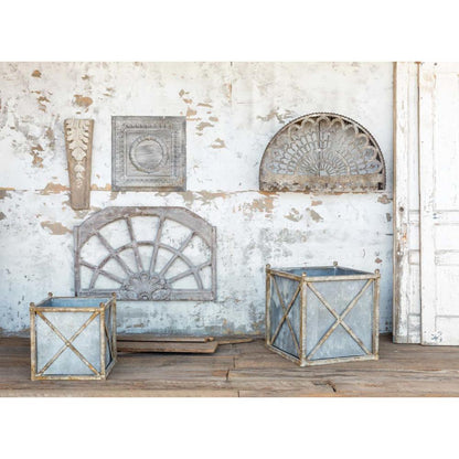 Small Metal Estate Planter
