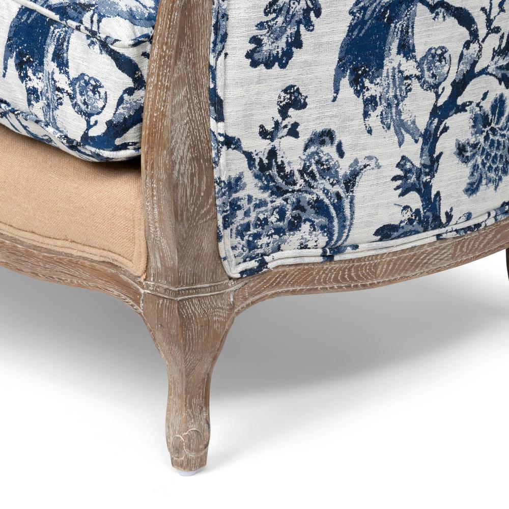 Bluebird Toile Settee