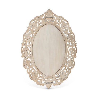 Vichy Hand Carved Wood Mirror