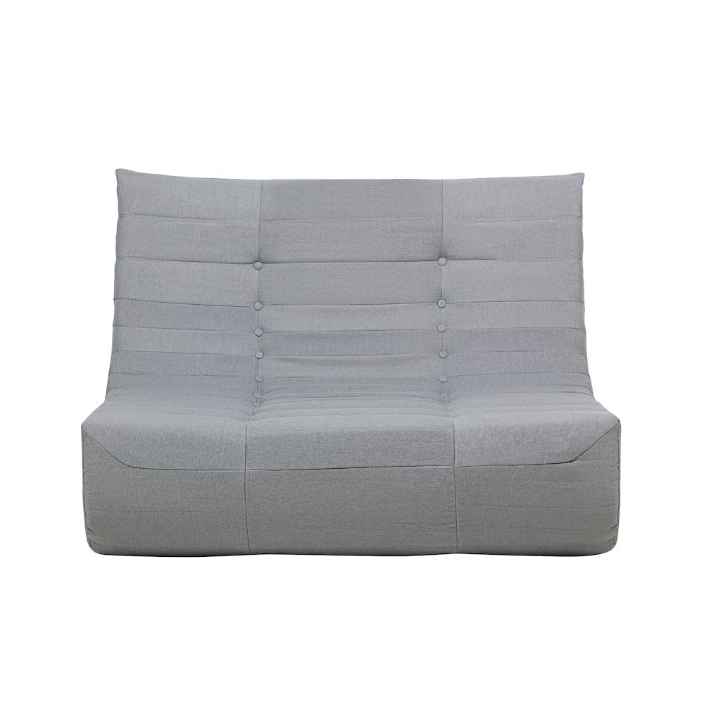 Gray Compressed Foam Sofa