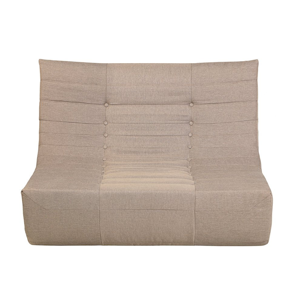 Brown Compressed Foam Sofa