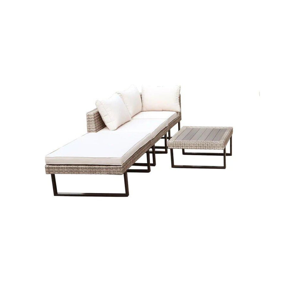 Outdoor Corner Patio Sectional & Tables